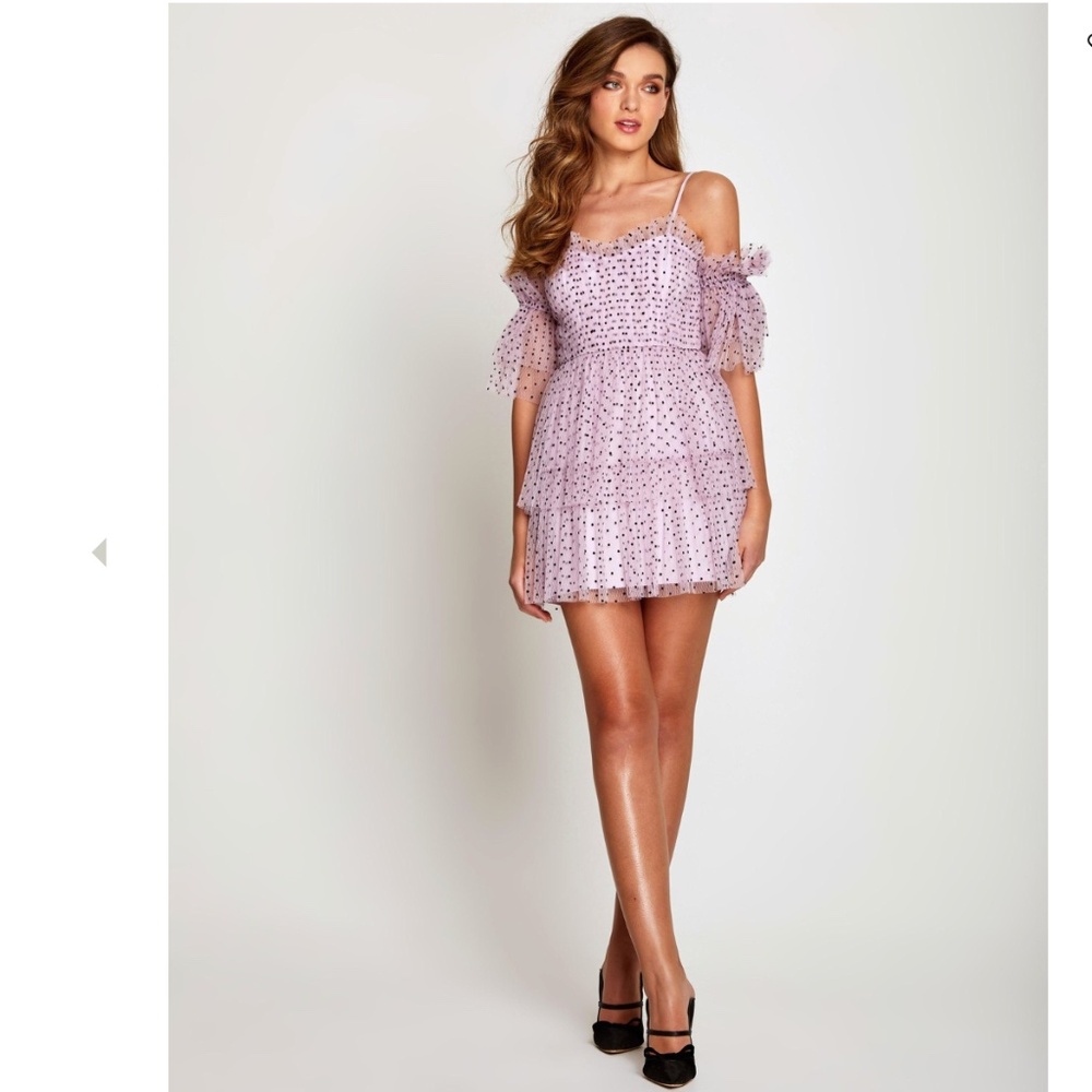 NWT ALICE MCCALL × Surrender Mini Dress Lilac US 6